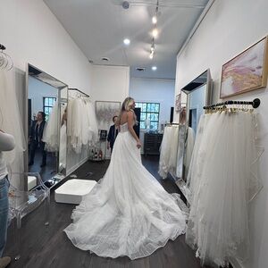 Detachable Bridal Over Skirt - NEVER altered - NEVER worn to wedding